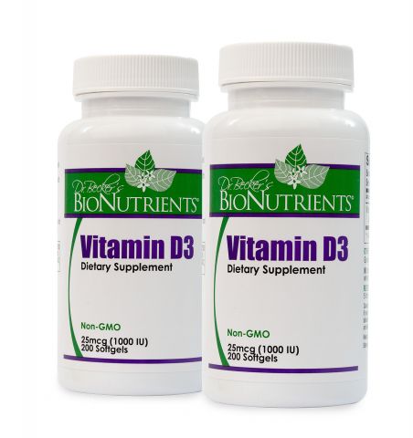 Vitamin D3-1,000 I.U. Special - Buy 1 Get 1 Free!